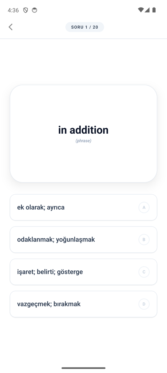 Test ekranı